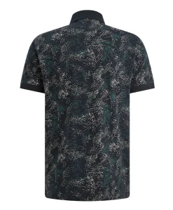 Heren polo blauw