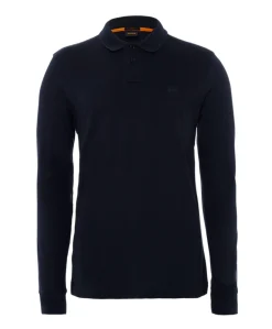 Heren polo blauw