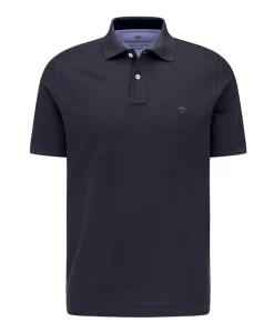Heren polo blauw