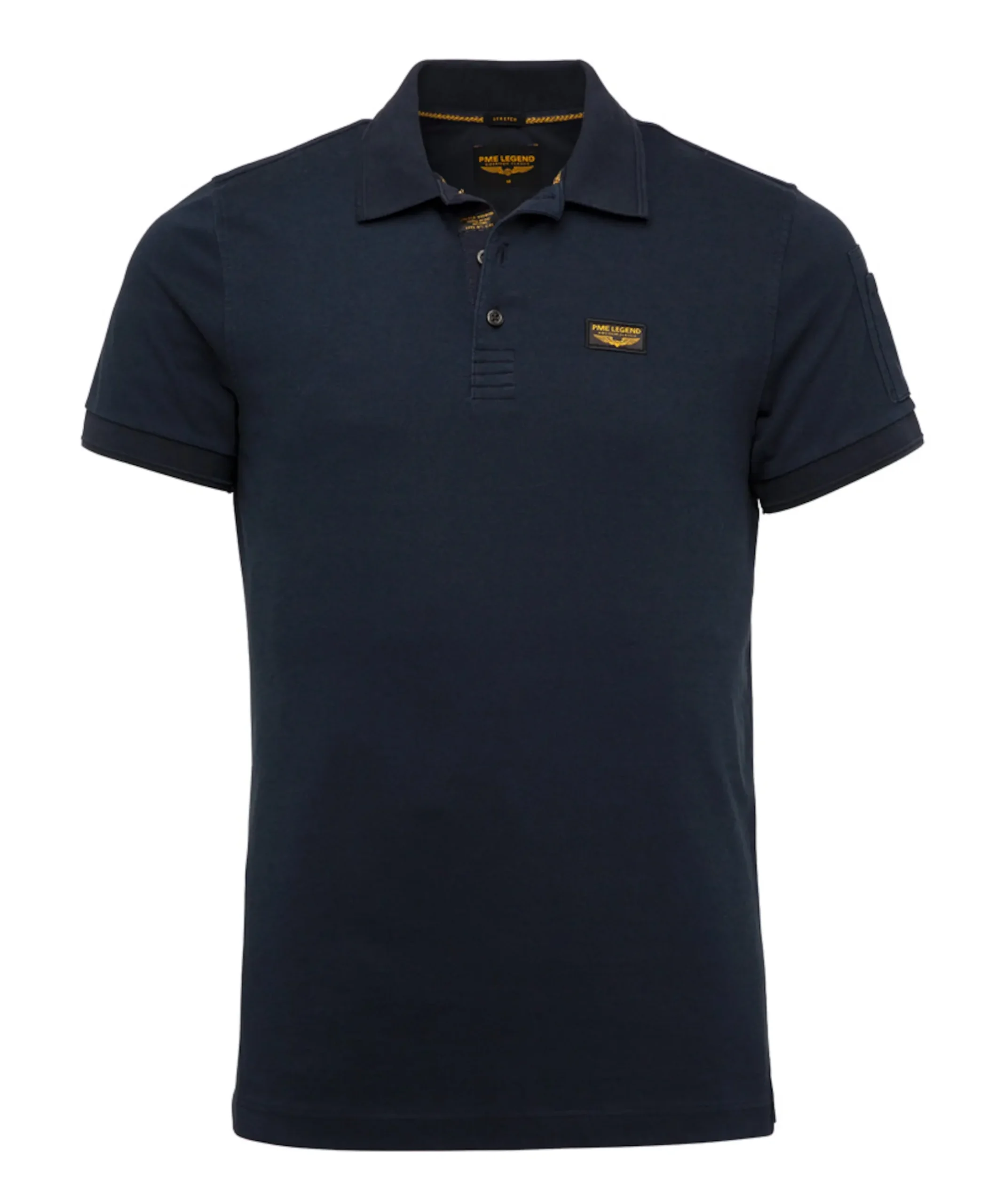 Heren polo blauw