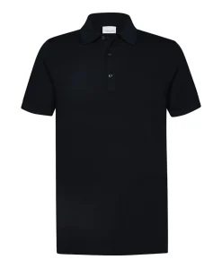 Heren polo blauw