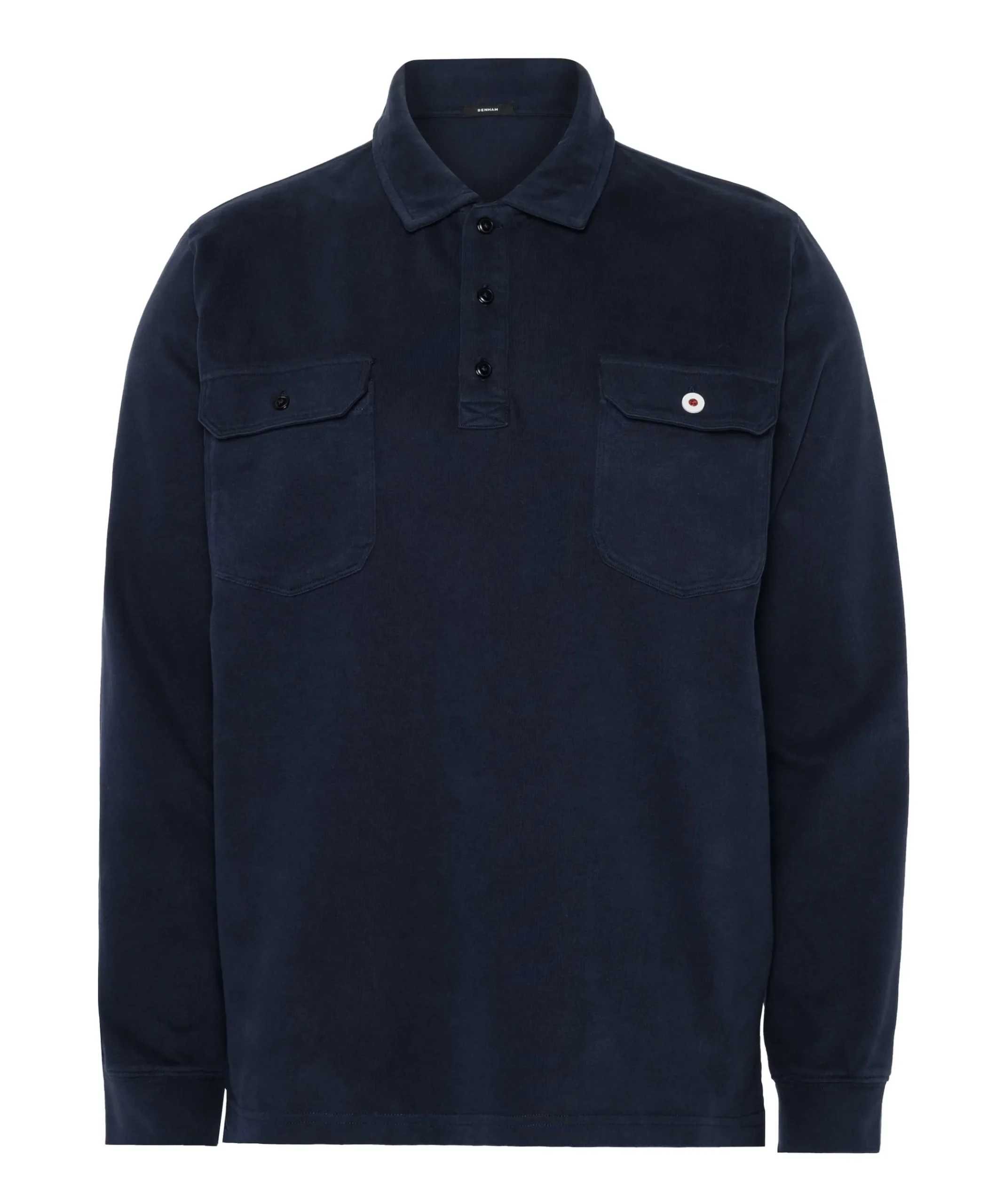 Heren polo blauw