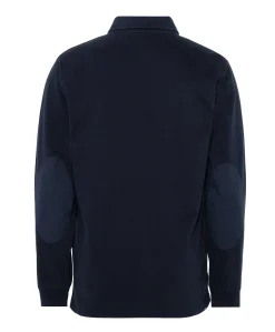 Heren polo blauw