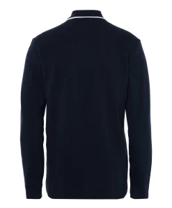 Heren polo blauw