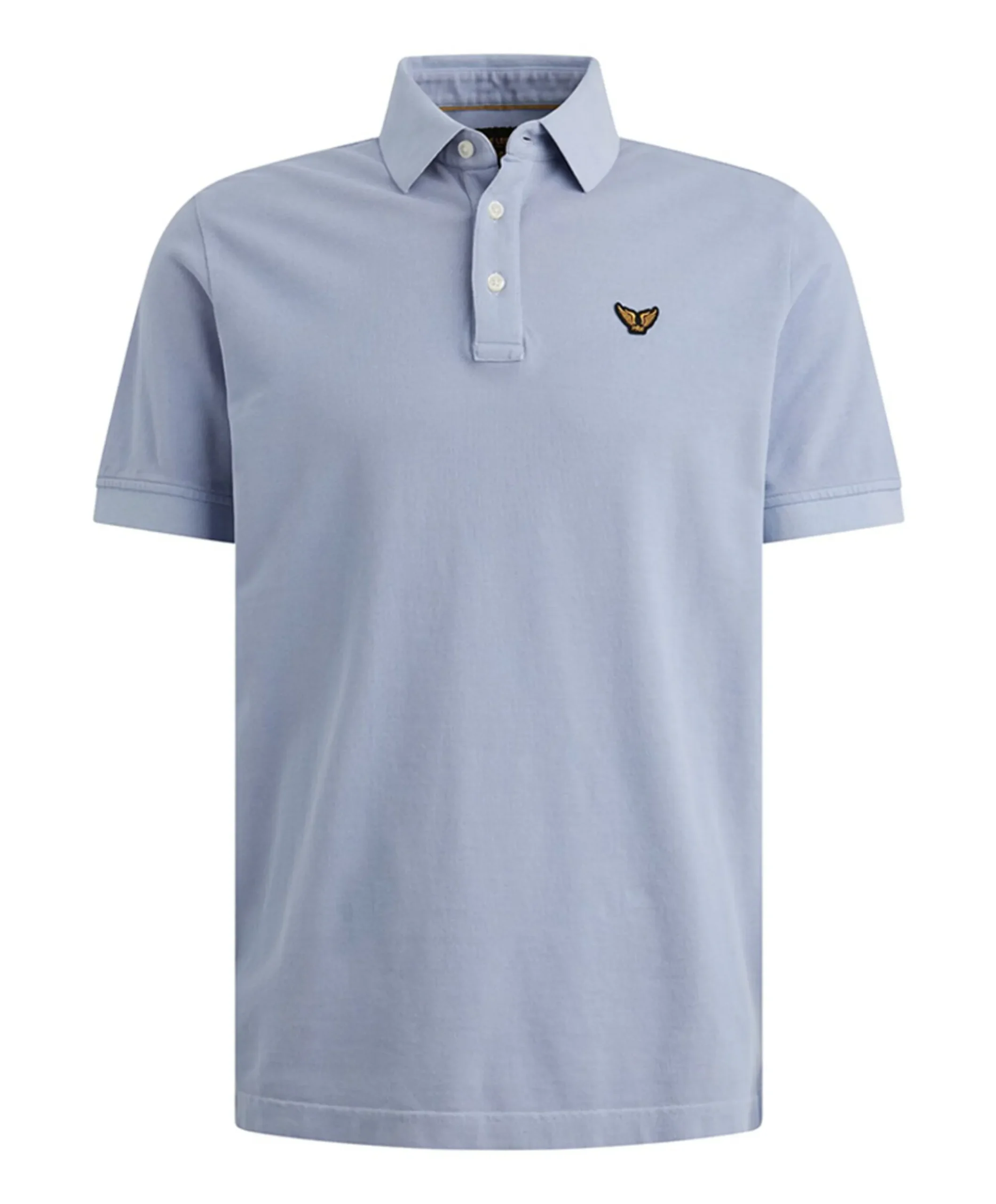 Heren polo blauw