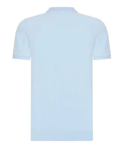 Heren polo blauw