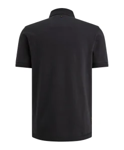 Heren polo blauw