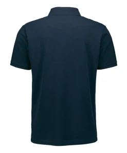 Heren polo blauw