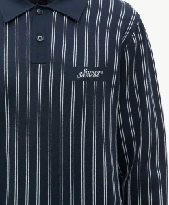 Heren polo blauw