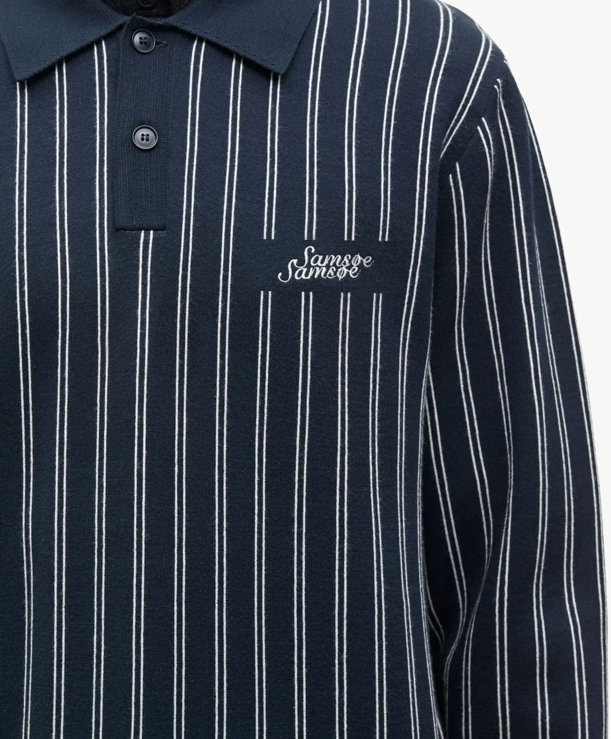 Heren polo blauw