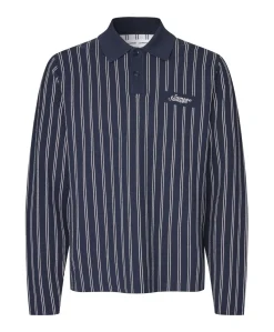 Heren polo blauw