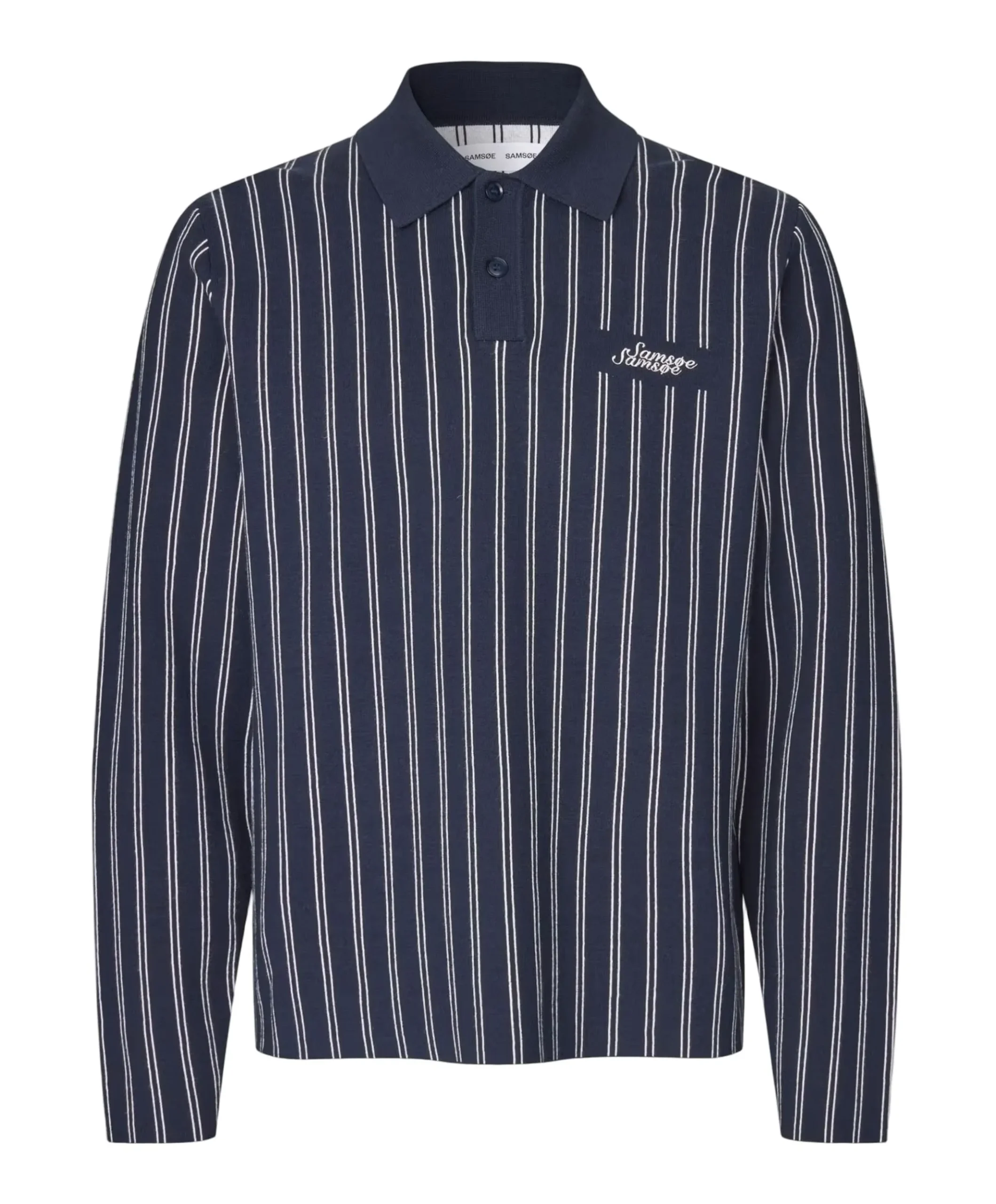 Heren polo blauw