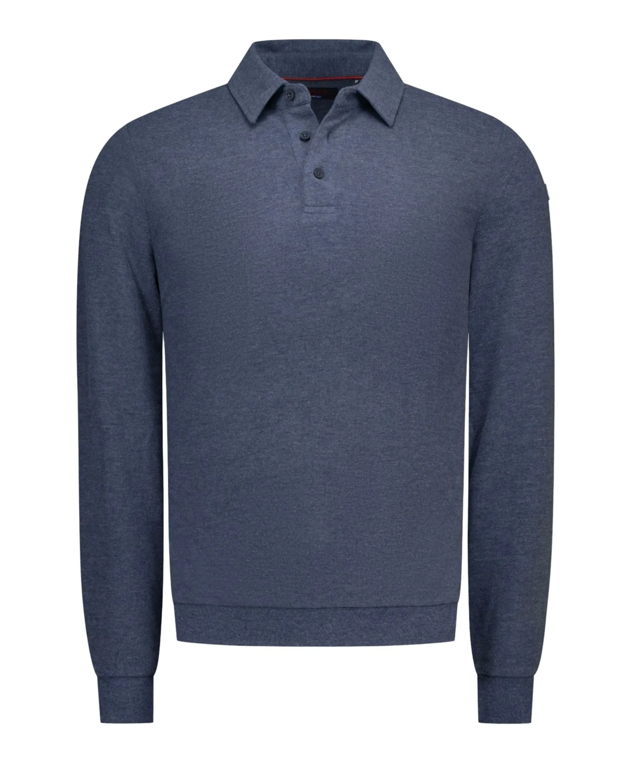 Heren polo blauw