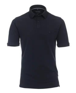 Heren polo blauw