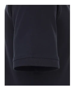 Heren polo blauw