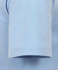 Heren polo blauw