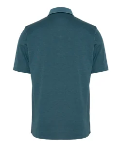 Heren polo blauw