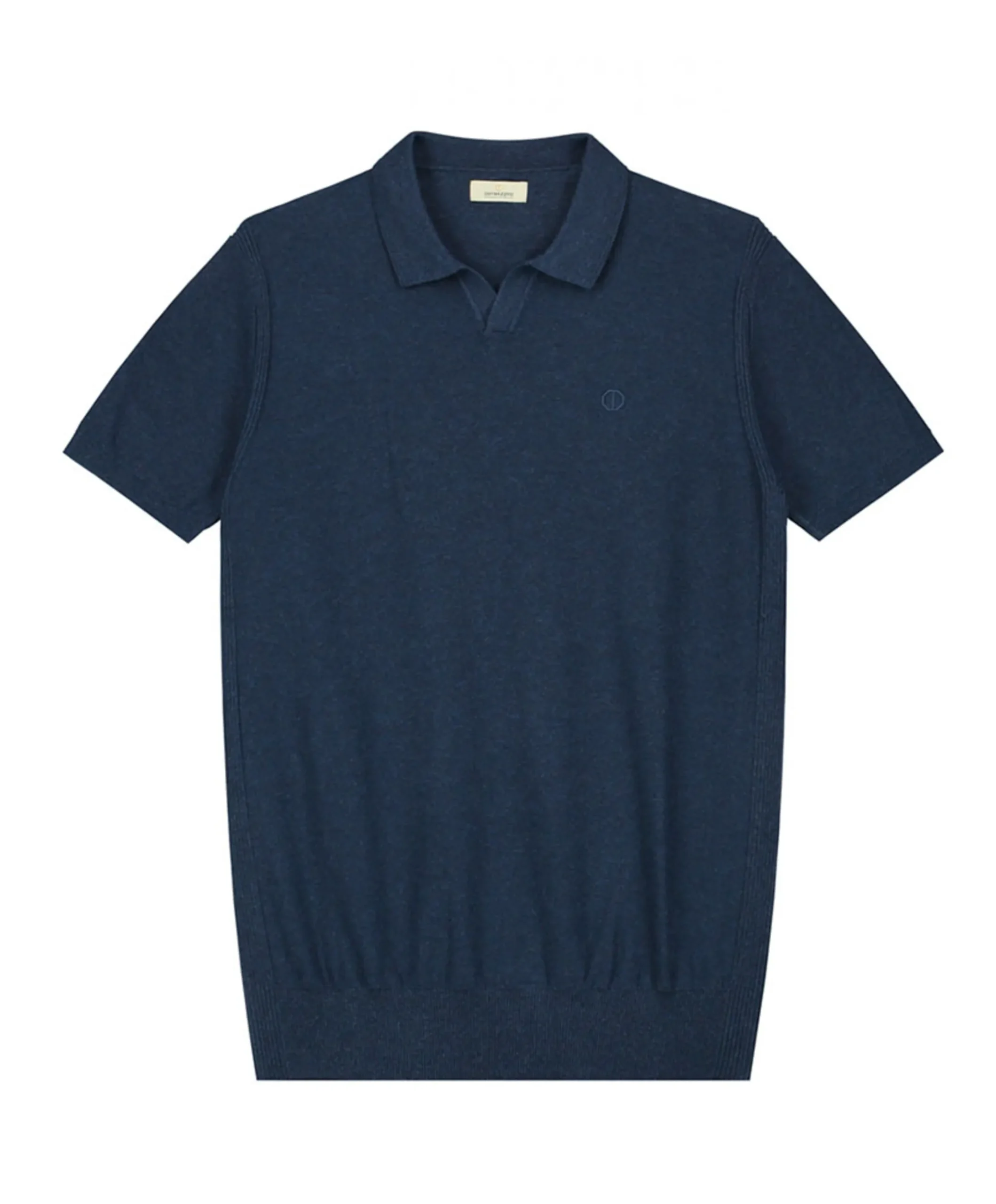 Heren polo blauw