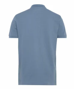 Heren polo blauw