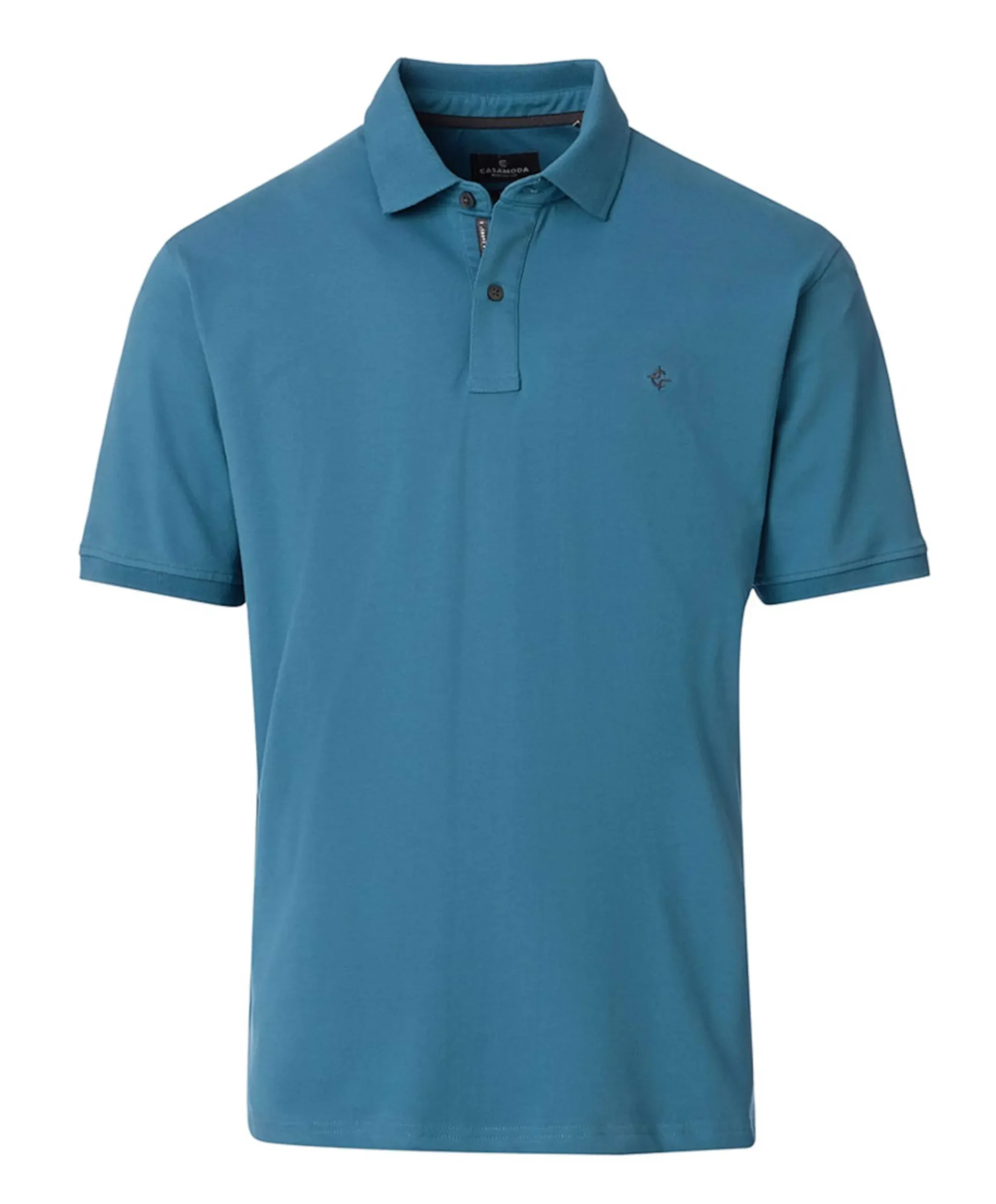 Heren polo blauw
