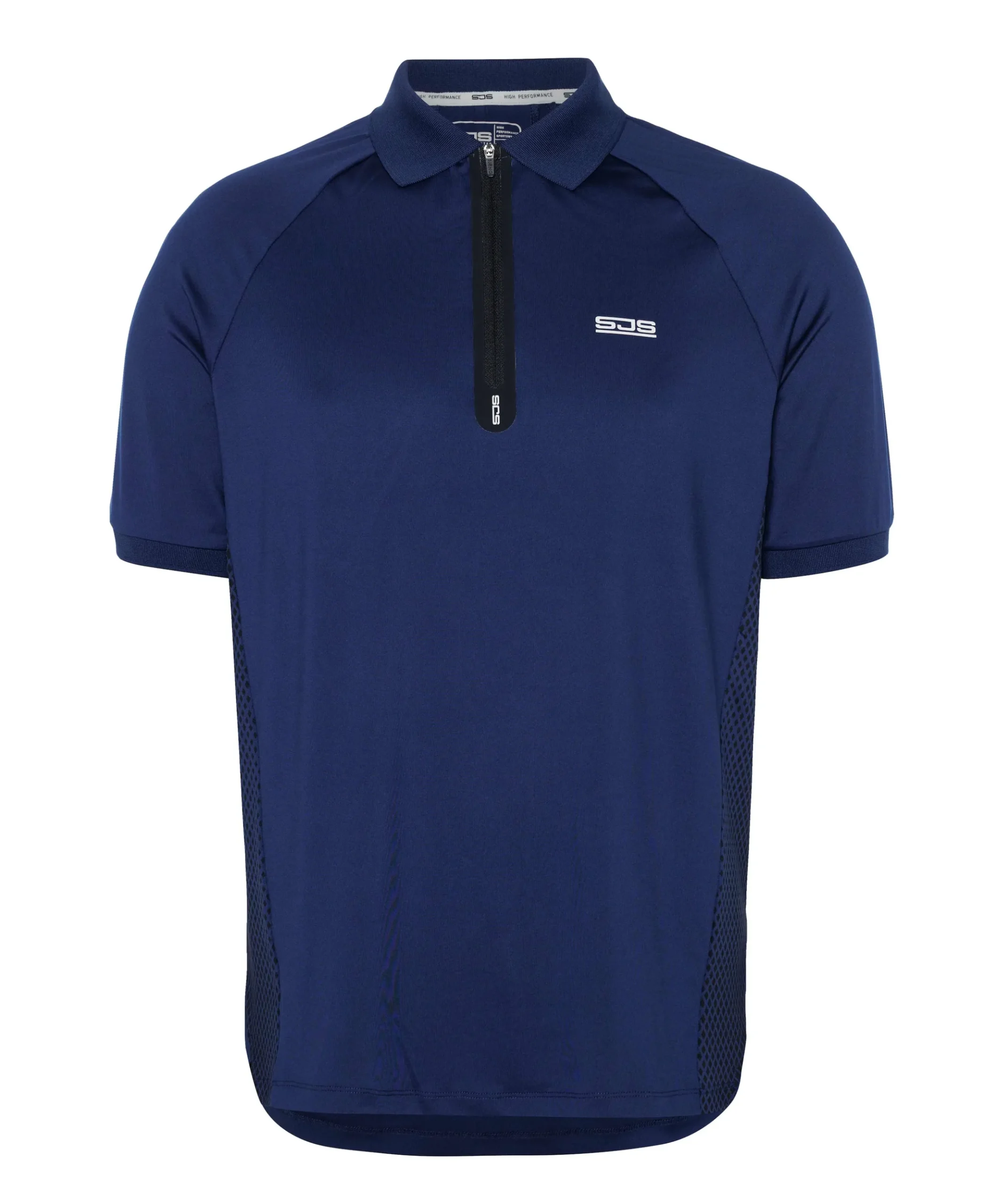 Heren polo blauw