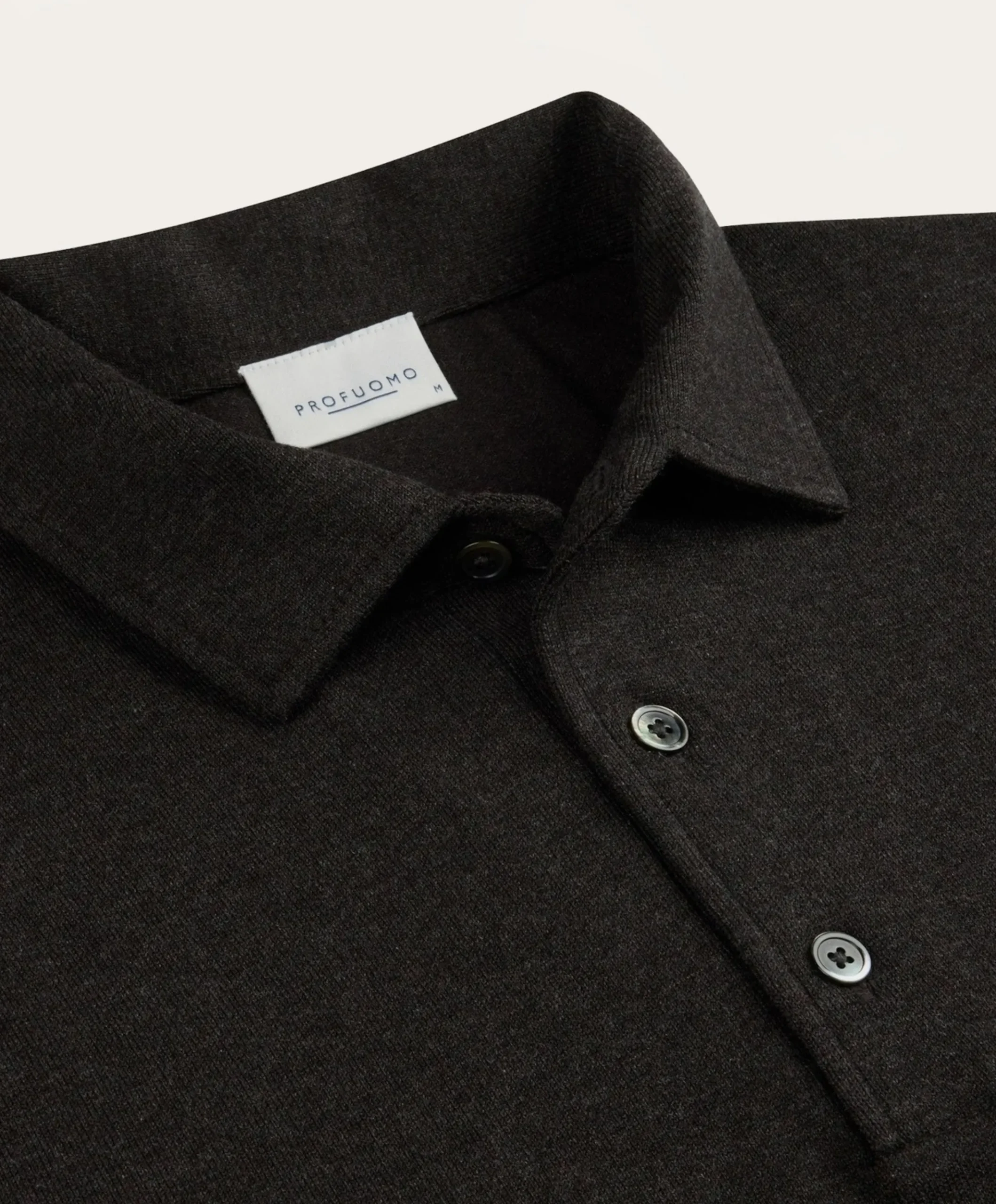 Heren polo bruin