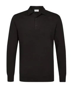Heren polo bruin