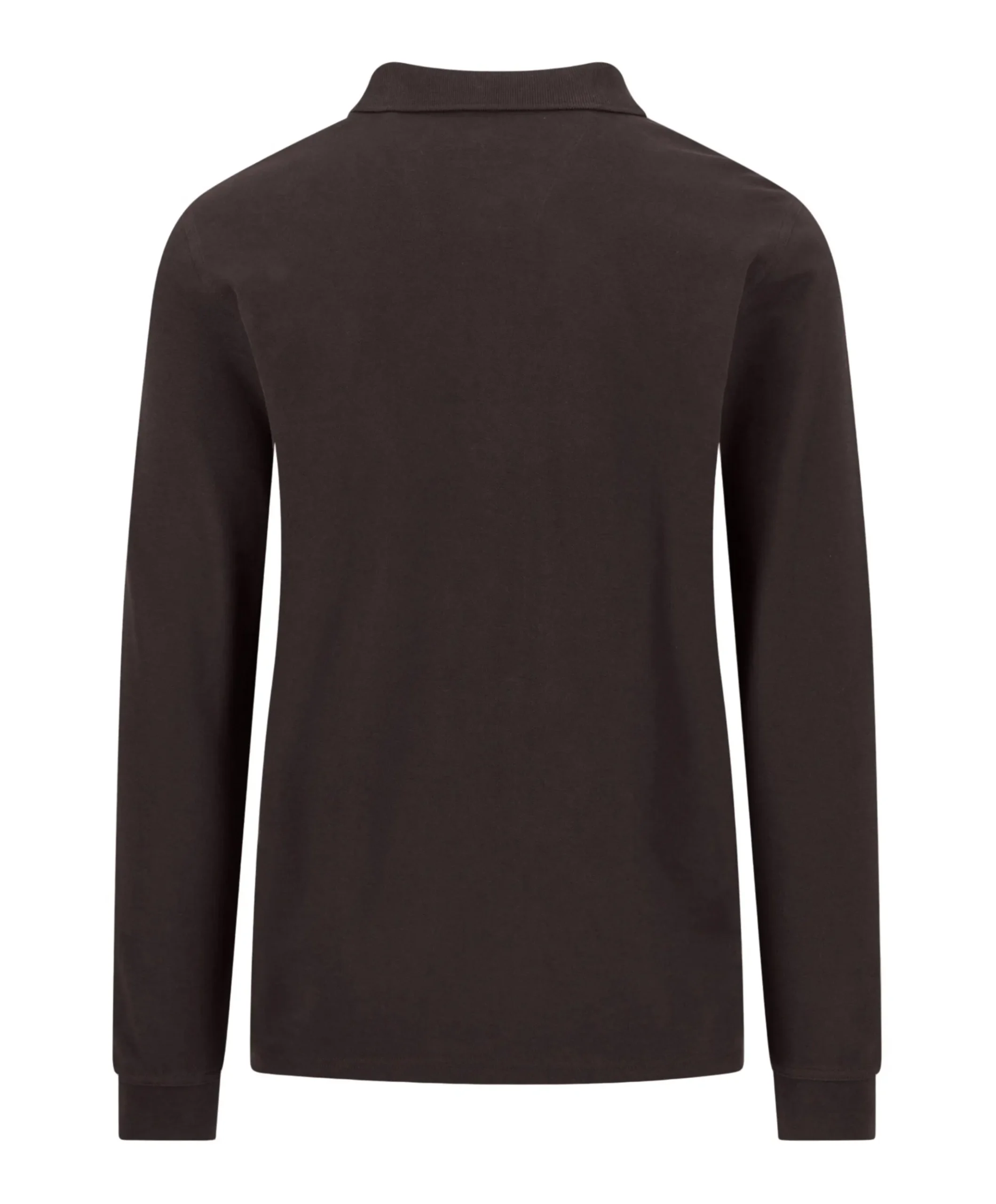 Heren polo bruin