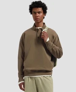 Heren polo bruin