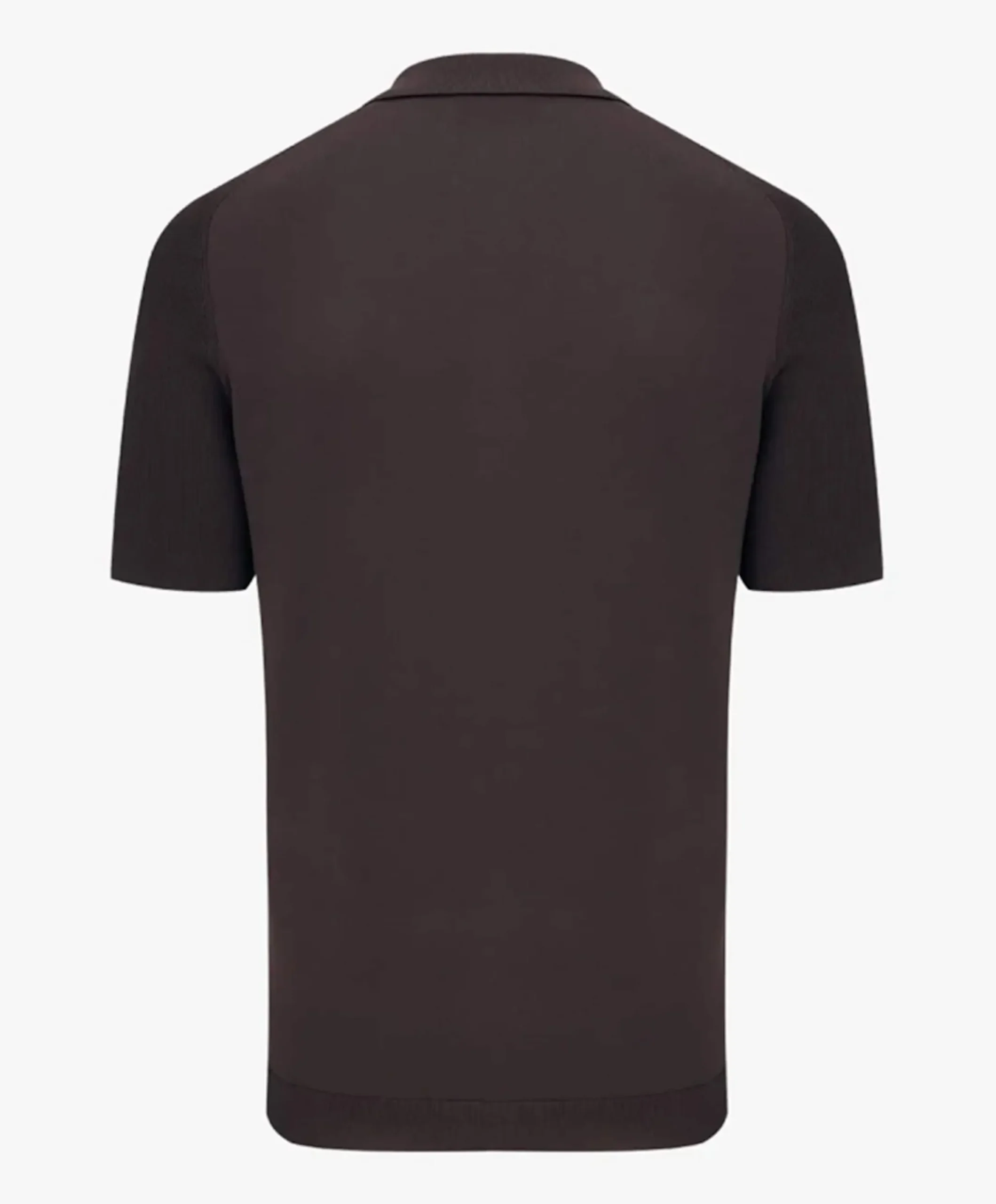 Heren polo bruin