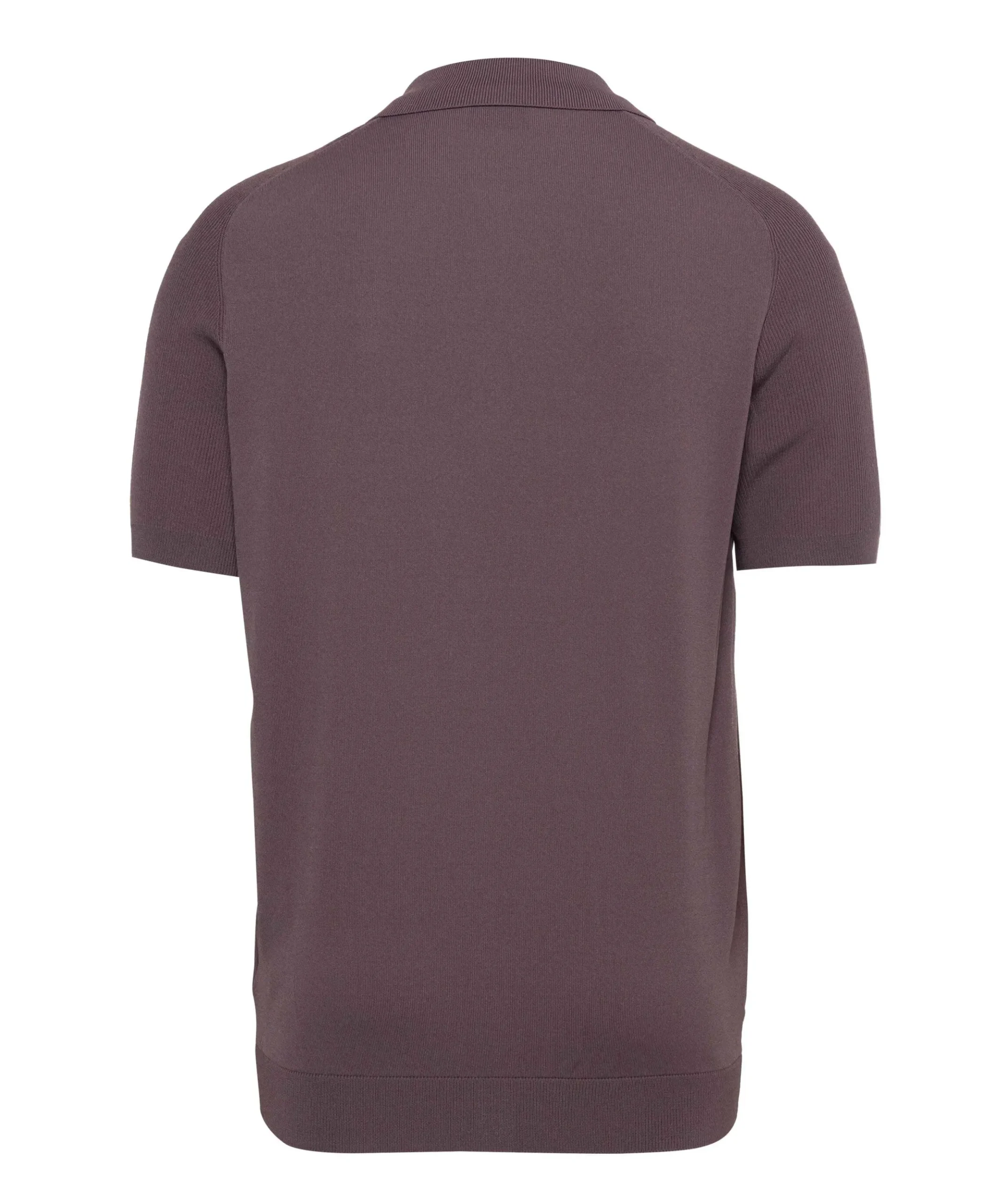 Heren polo bruin