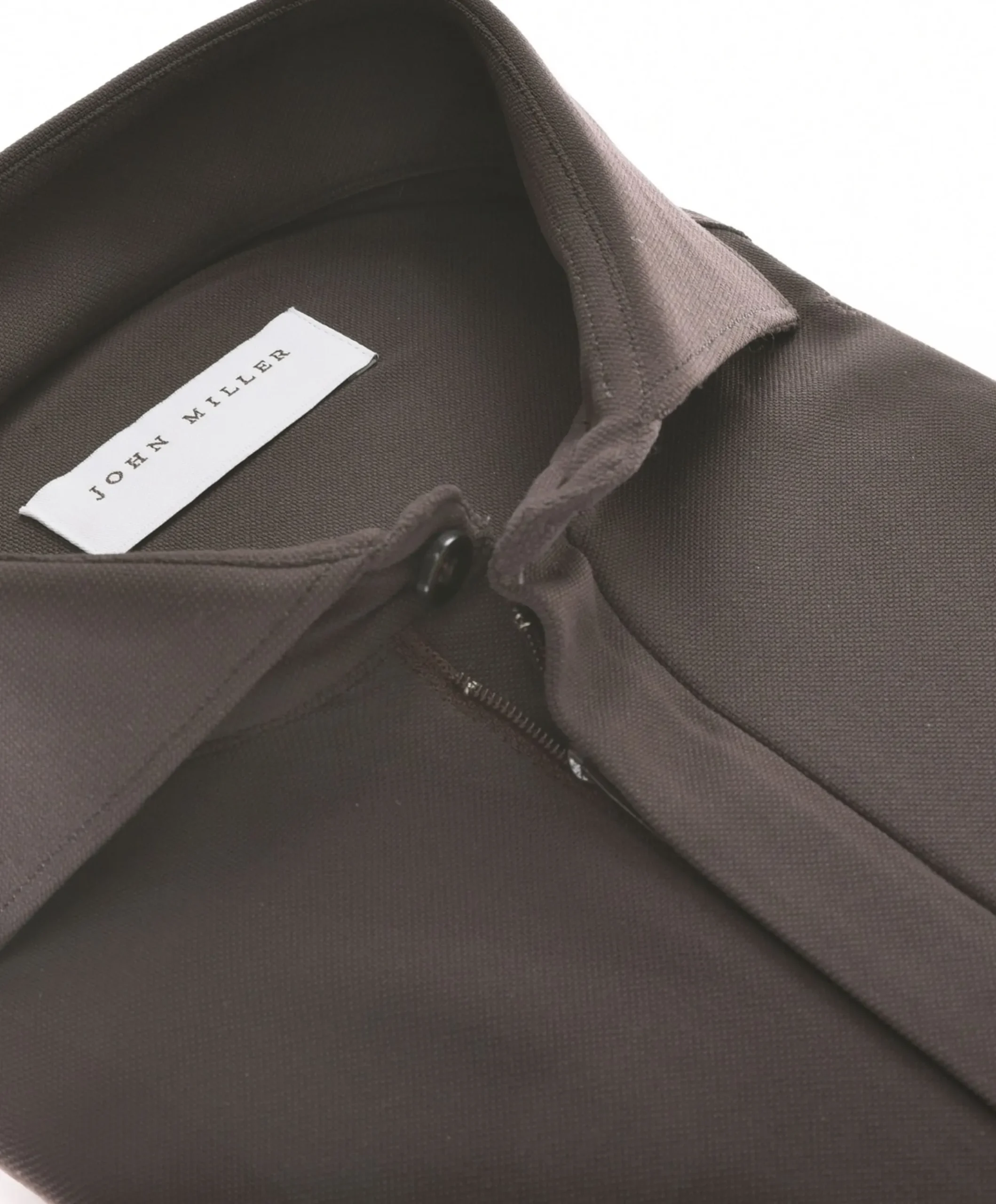Heren polo bruin