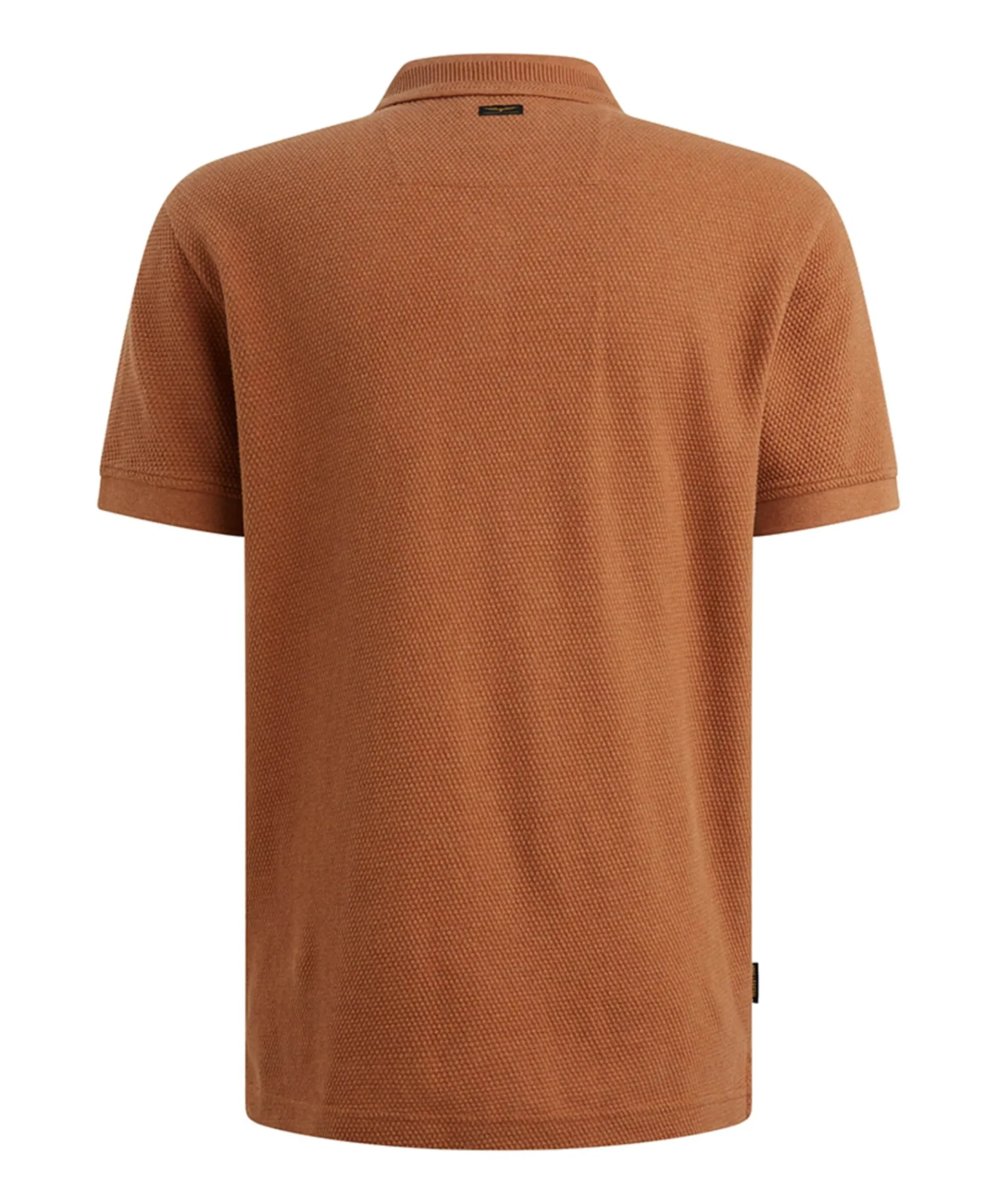 Heren polo bruin