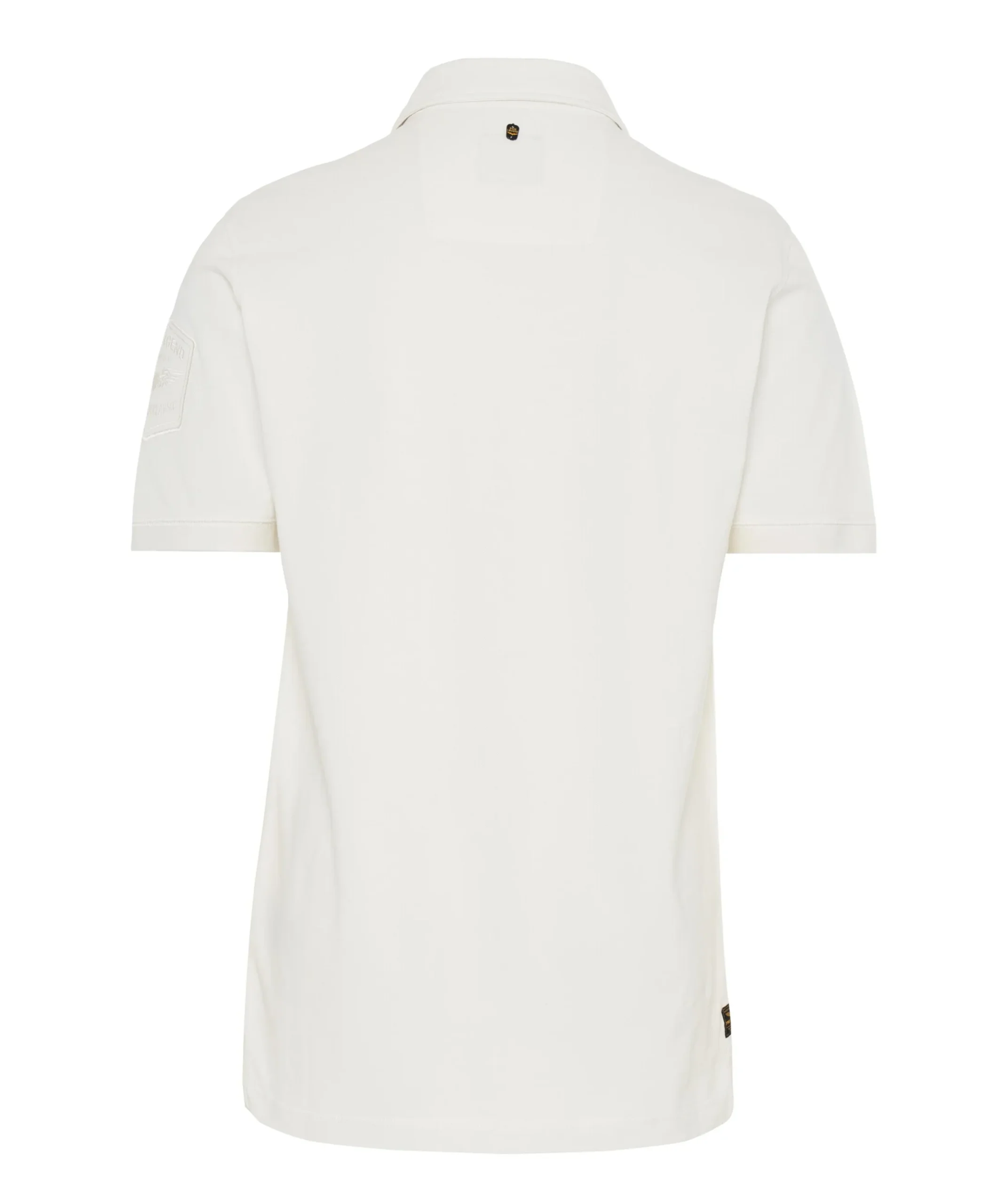 Heren polo ecru