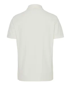 Heren polo ecru