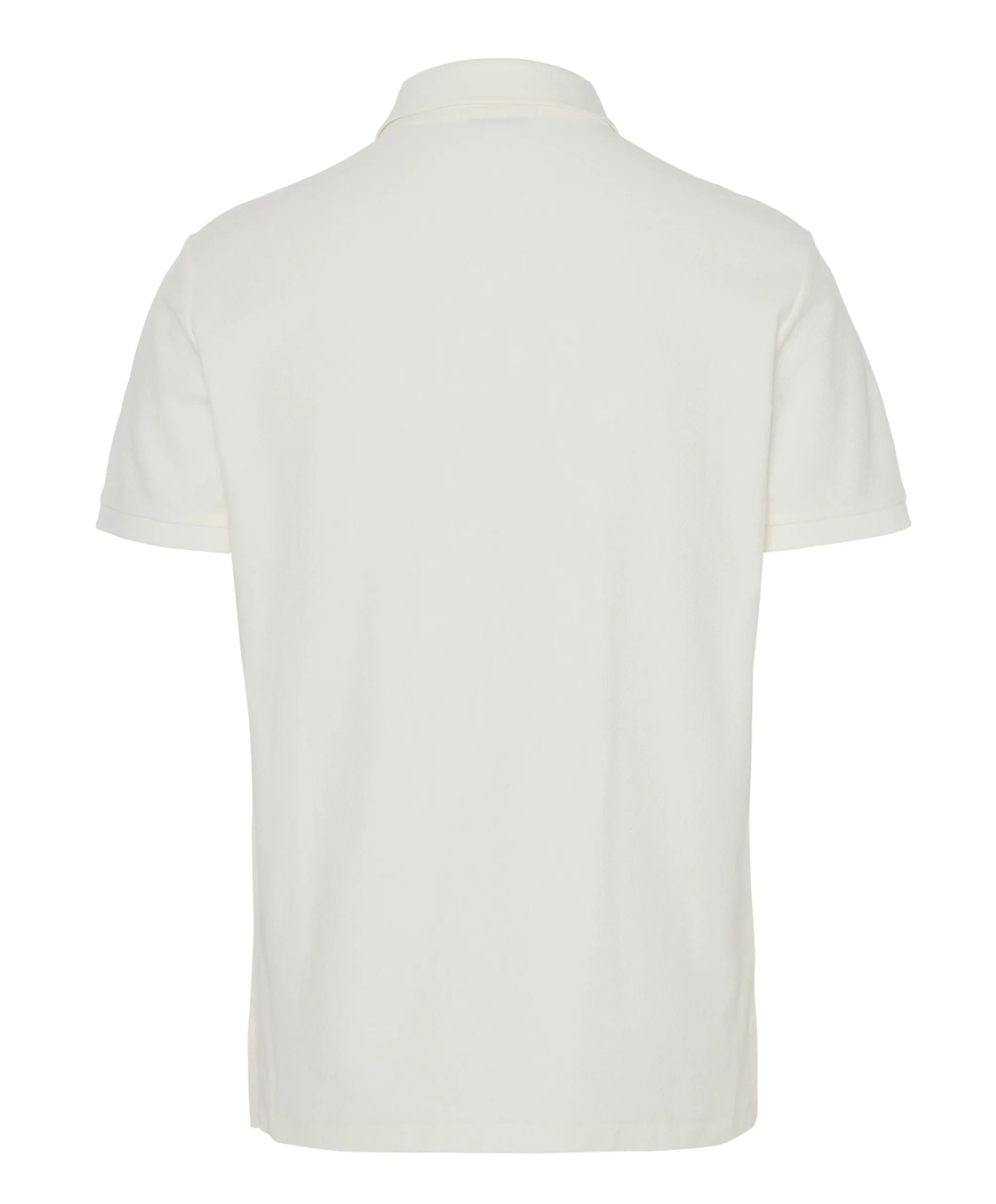 Heren polo ecru