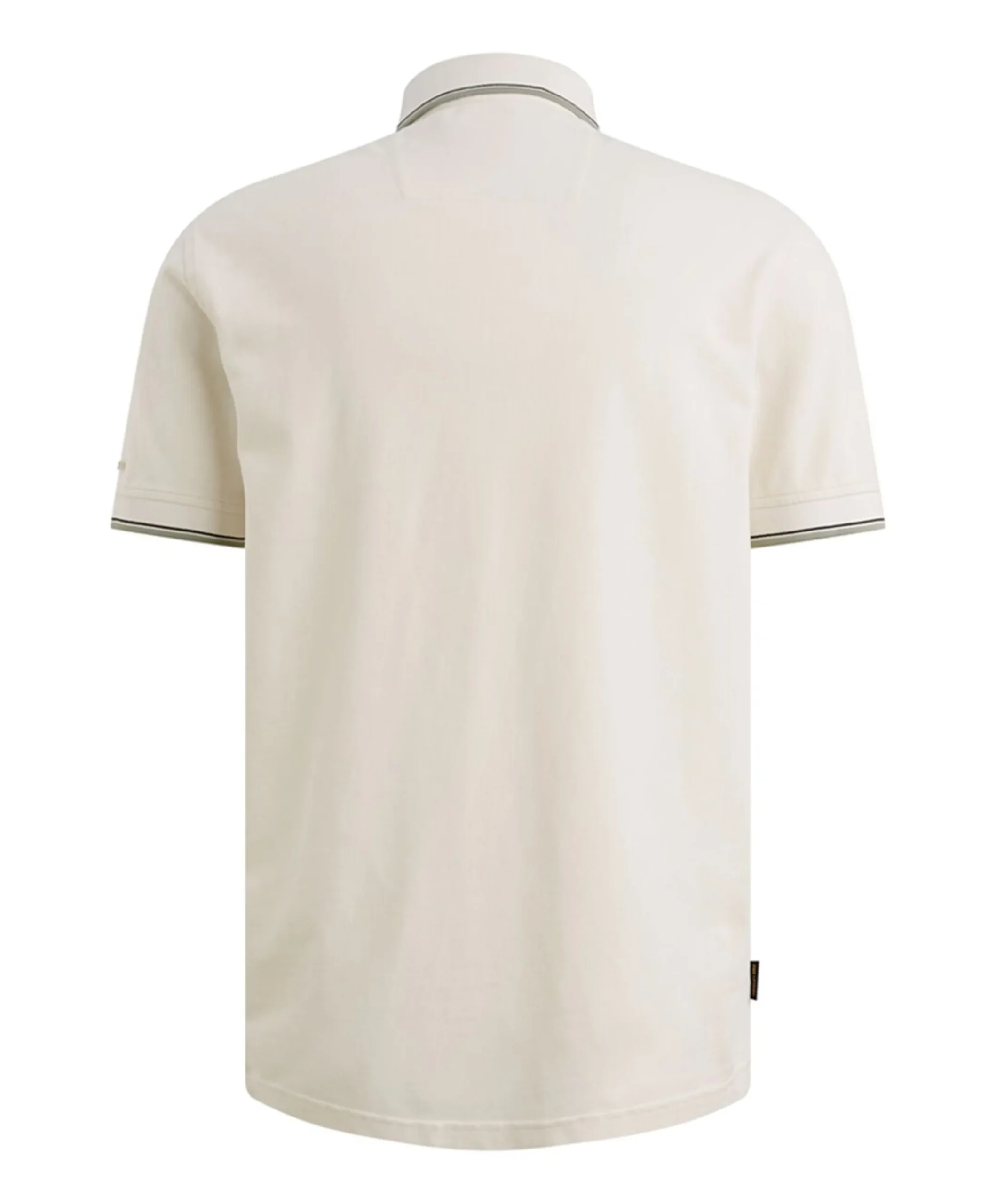 Heren polo ecru