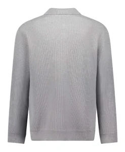 Heren polo grijs