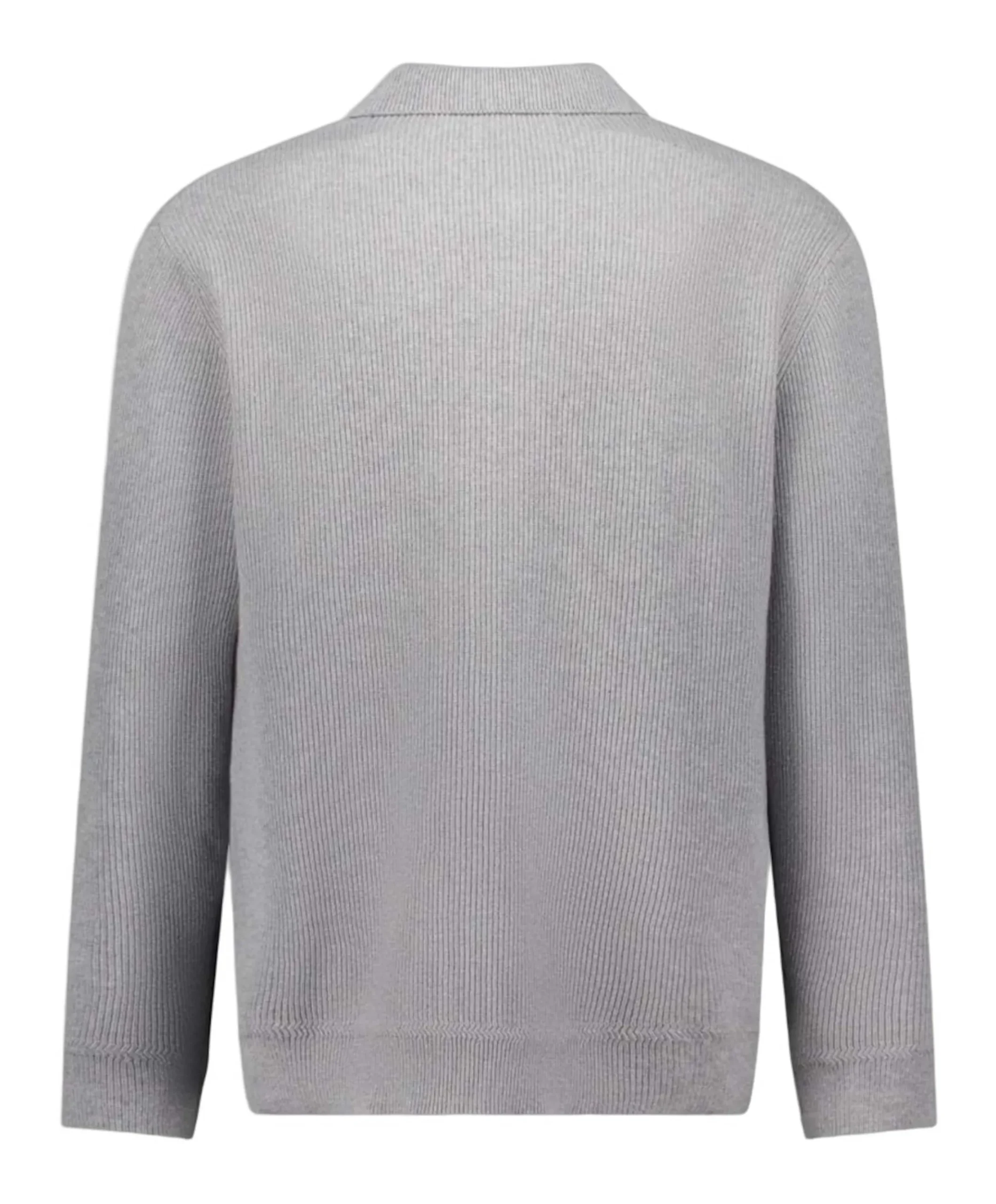 Heren polo grijs