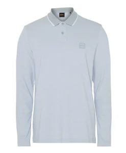 Heren polo grijs
