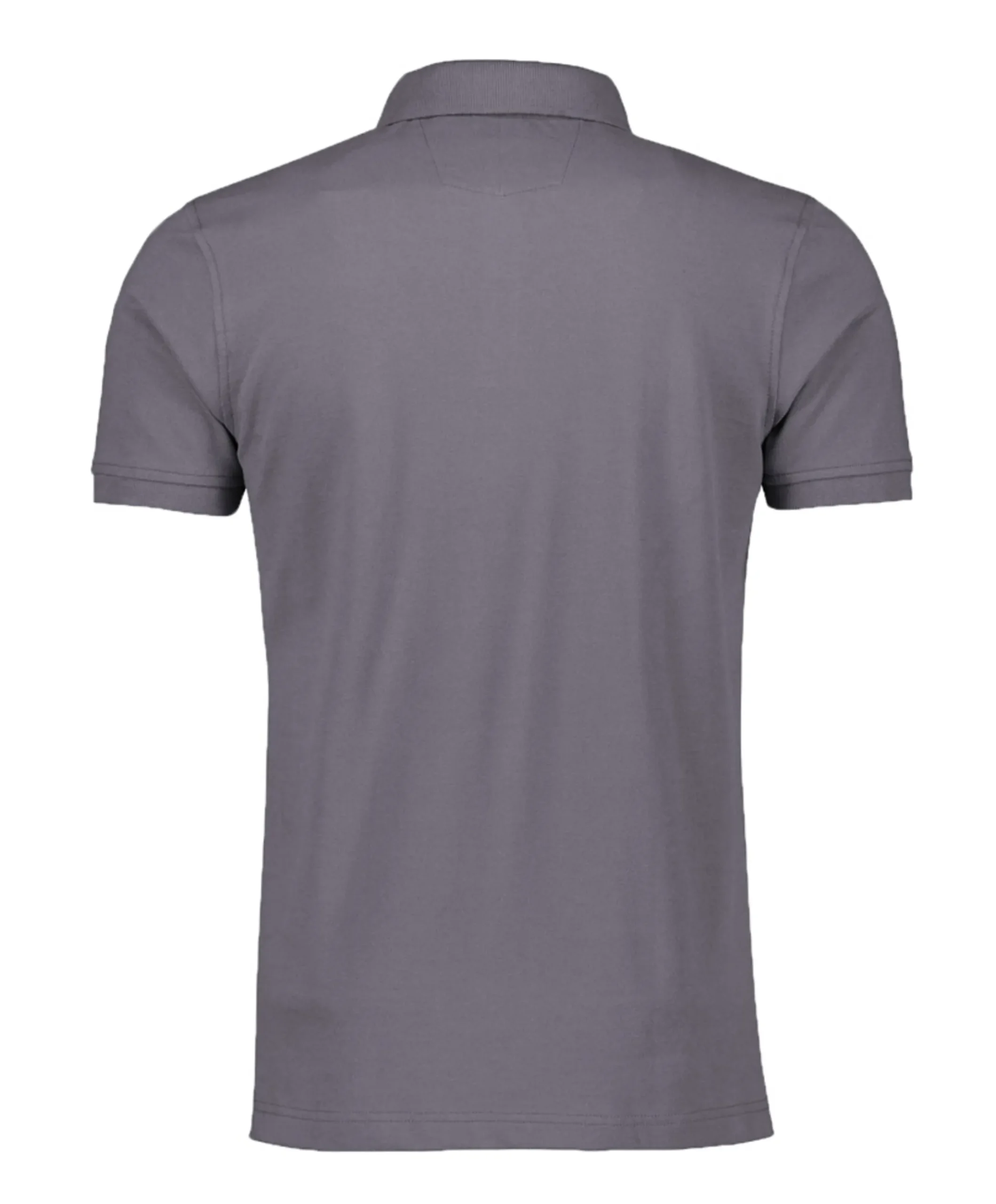Heren polo grijs