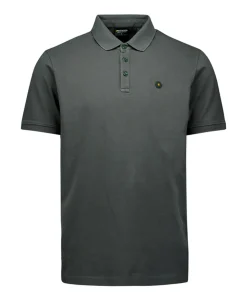 Heren polo grijs