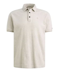 Heren polo grijs