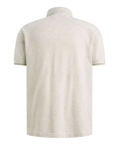 Heren polo grijs
