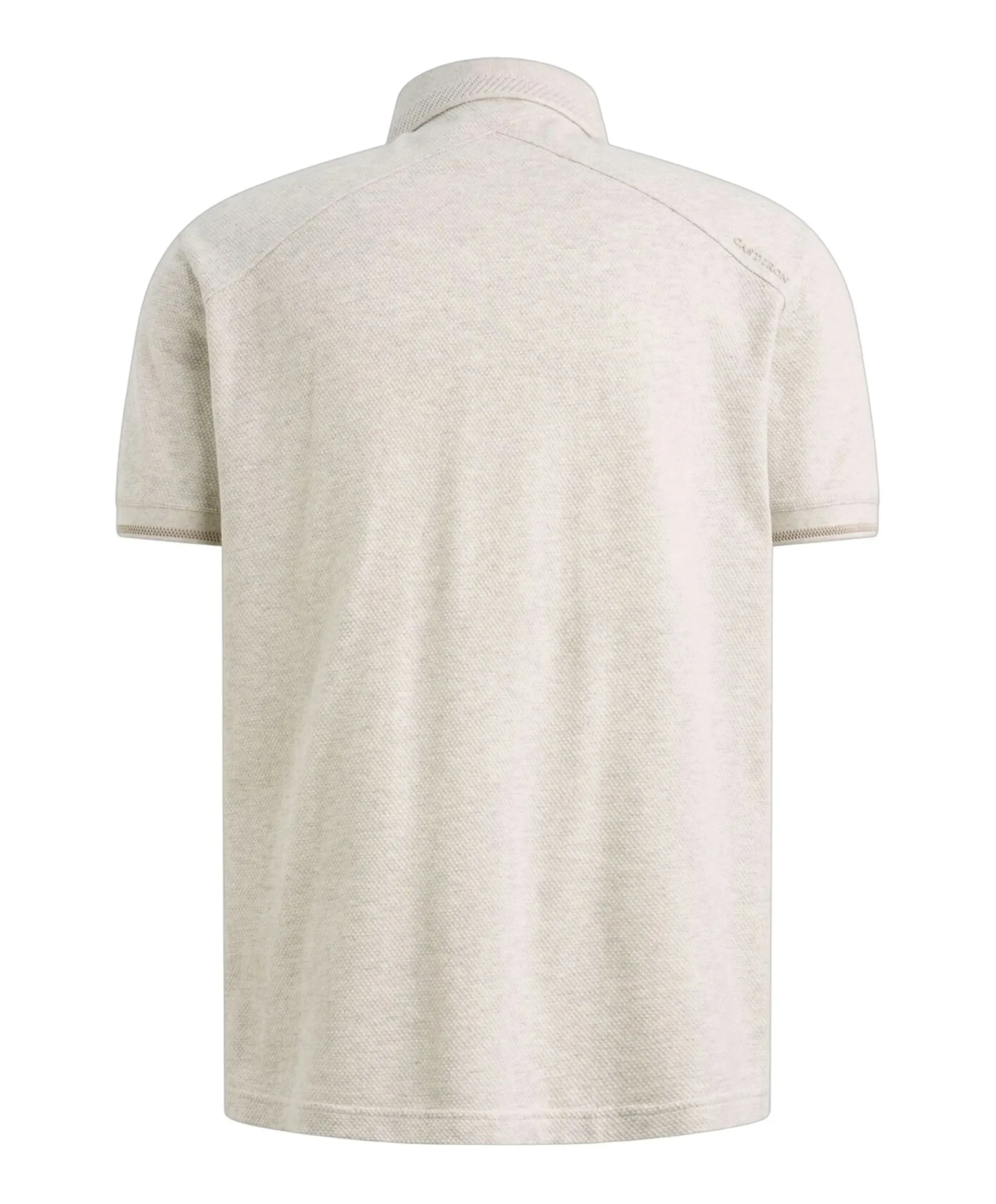 Heren polo grijs