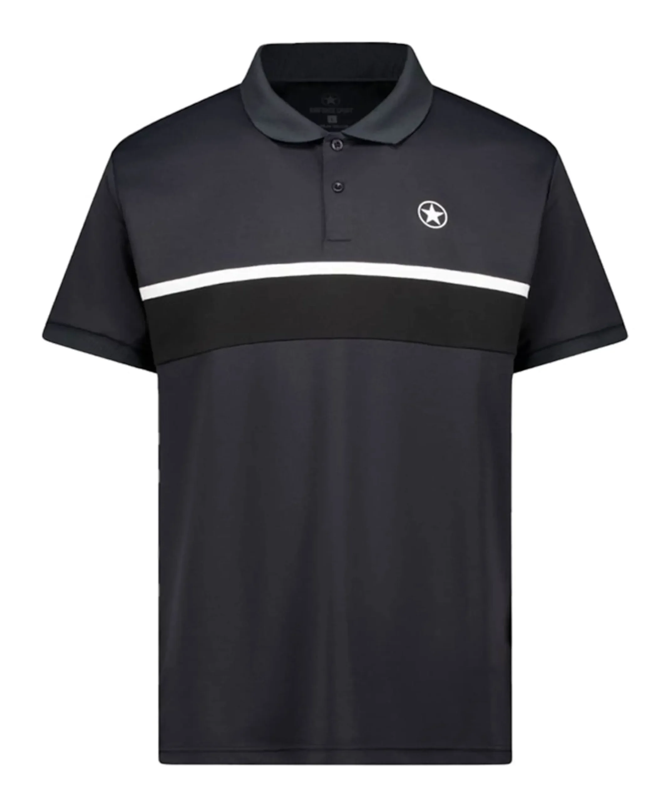 Heren polo grijs