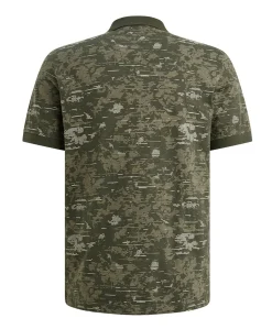 Heren polo groen