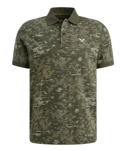 Heren polo groen
