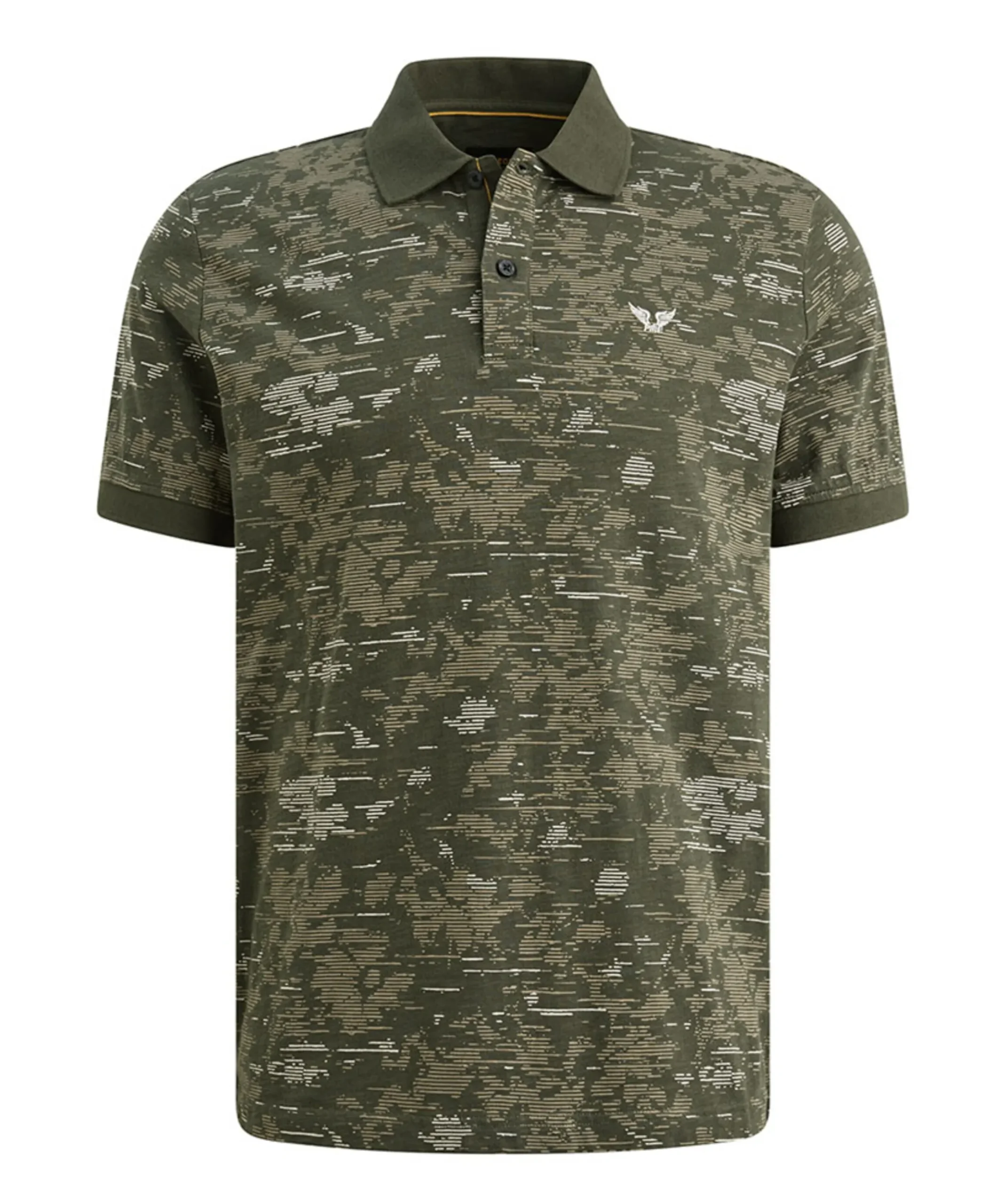 Heren polo groen