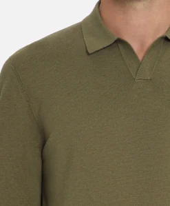 Heren polo groen